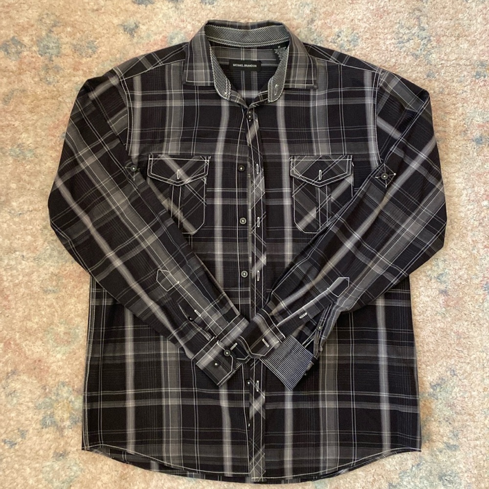 Men’s Michael Brandon button down shirt